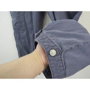 Free People Size 10 Blue First Light Utility Pants Cargo